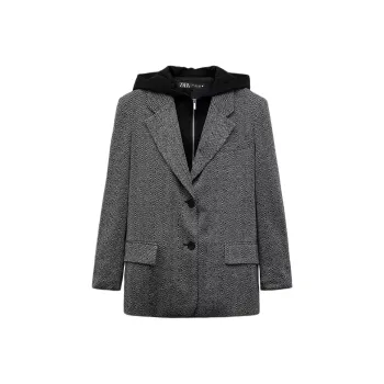 ZARA Business Suit Women's Gray