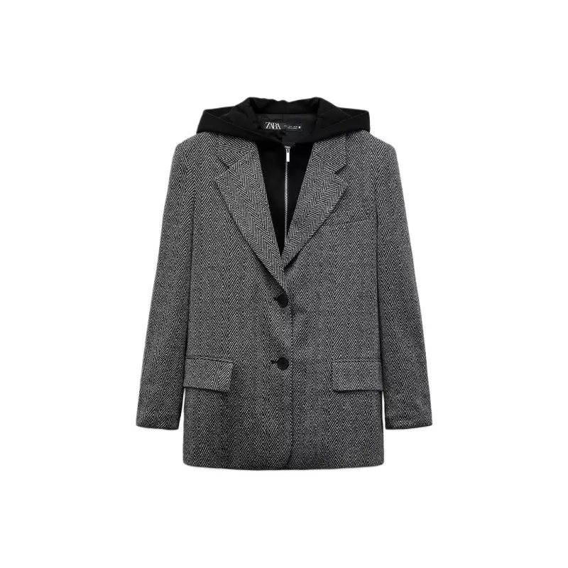 ZARA Business Suit Women's Gray-0