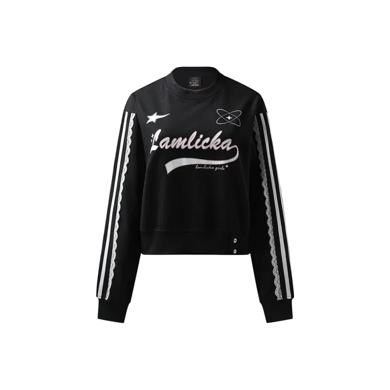 LAMLICKA Sweatshirt Women's Black-0
