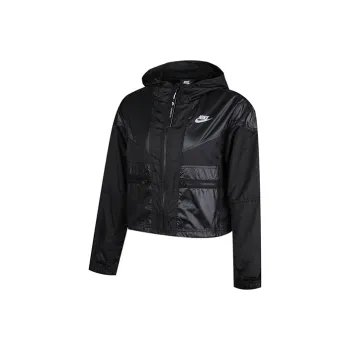 Nike Cropped Coats Women's Black