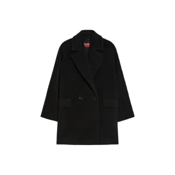 MaxMara Studio Wool Double breasted Coat