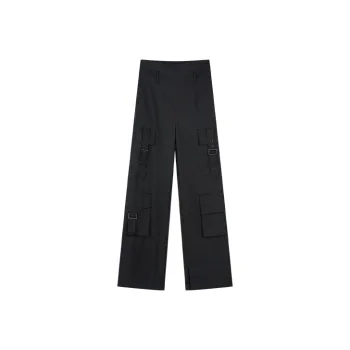 UOOYAA Casual Pants Women's Black