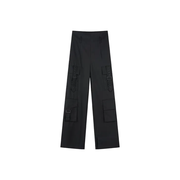 UOOYAA Casual Pants Women's Black-0