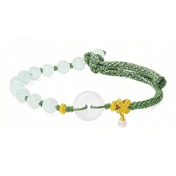 GANGCUI Hetian Jade Bracelets Jasper Unisex