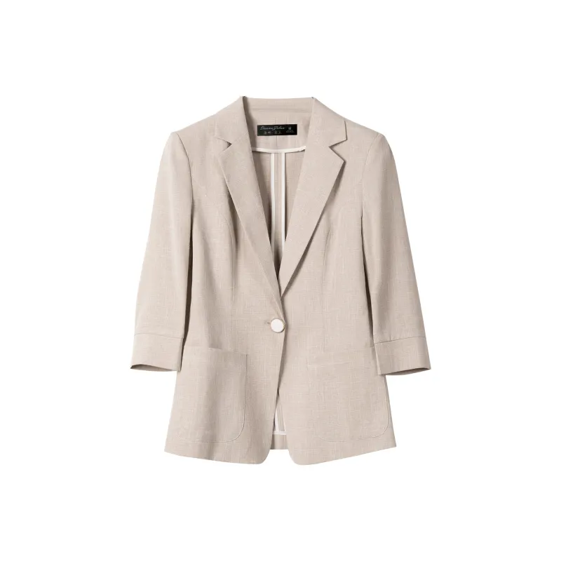 DonnaZilan Business Suit Women's Oat-0