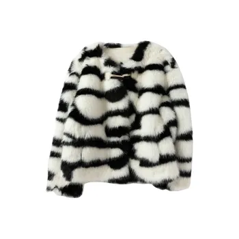 XIANGYING Velvet-feel Coat Women's