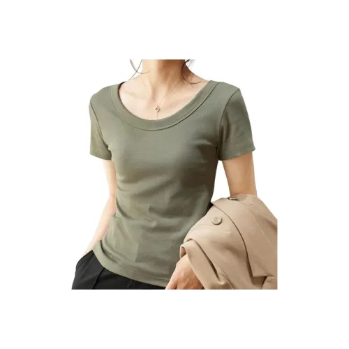ORIGIN T Shirts Women's Ocean Green