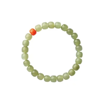 WUMZK Bracelets White Jade Unisex