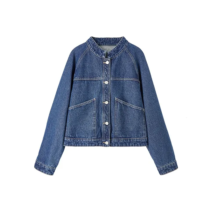 SENTUBILA Denim Jackets Women's-2