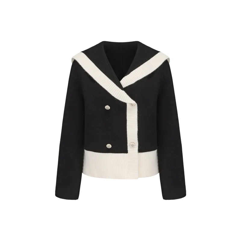 CHIWAWAMEME Cropped Coats Women's-2