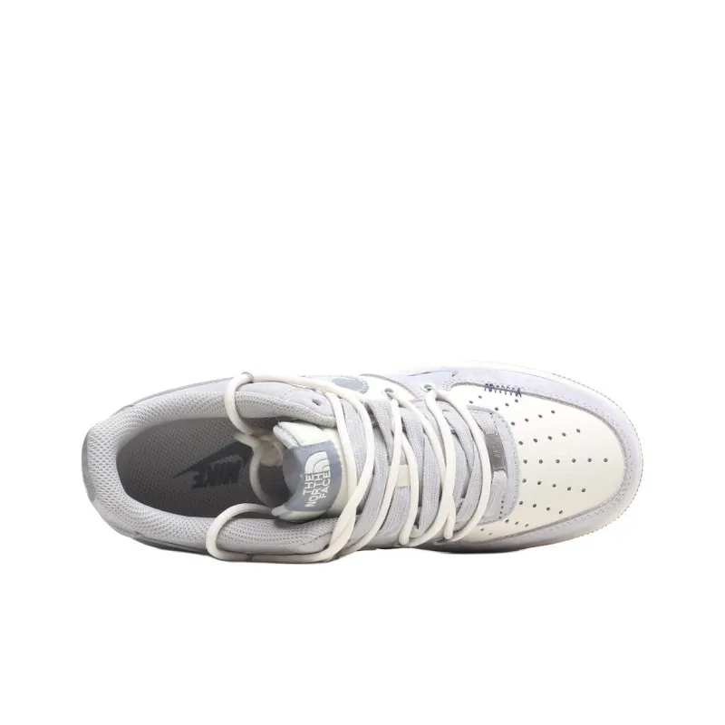 THE NORTH FACE x Nike Air Force 1 Anti Slip Wear Resistant Low Top Skateboard Shoes Women's Beige-3