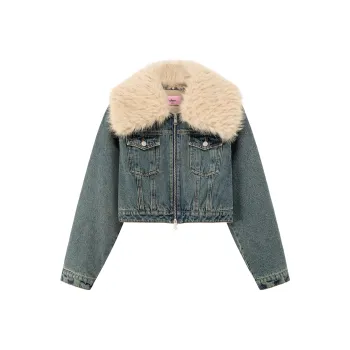 CHUU 24FW Denim Jacket Women's Blue