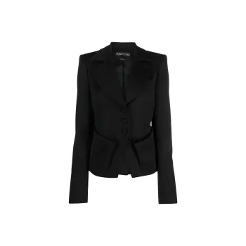 TOM FORD Single Breasted Tailored Blazer