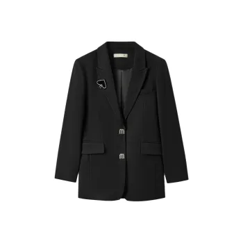 EICHITOO Business Suit Women's Black