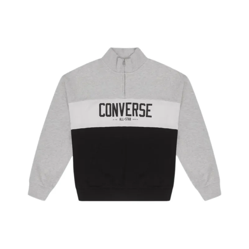 Converse Half Zip Colorblocked Pullover-0