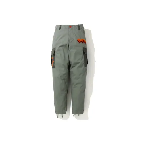 A BATHING APE Bape Casual Pants Women's Green