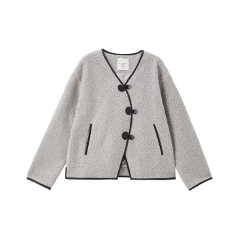 UNIQLO Coat Women's Light Heather Gray