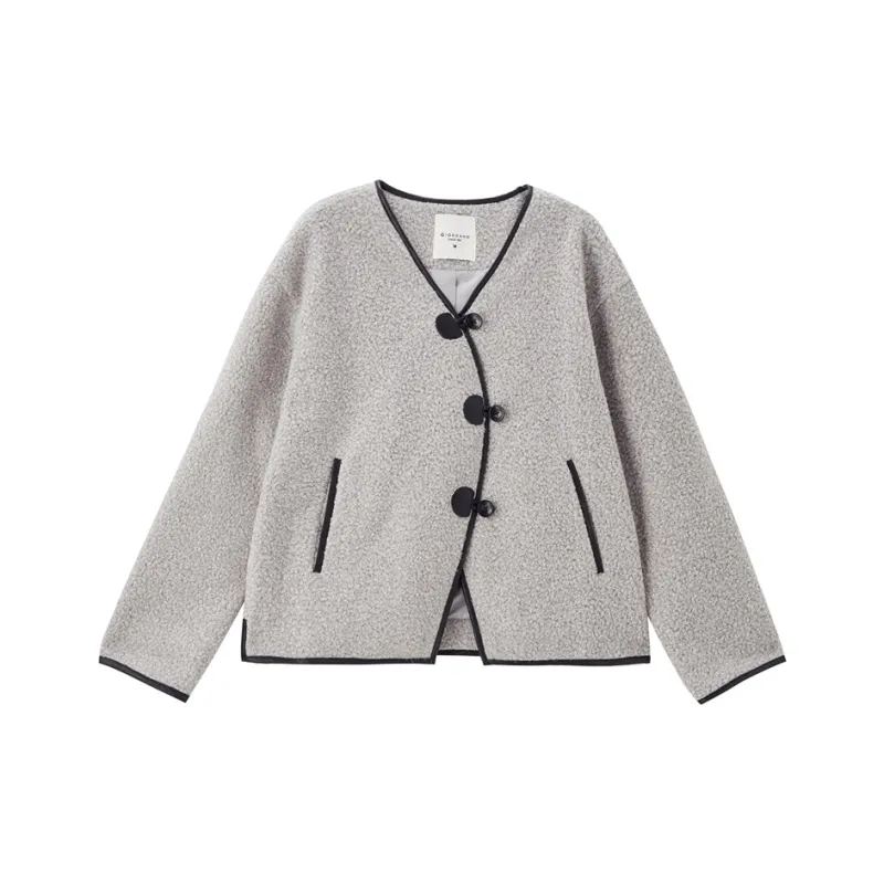 UNIQLO Coat Women's Light Heather Gray-0