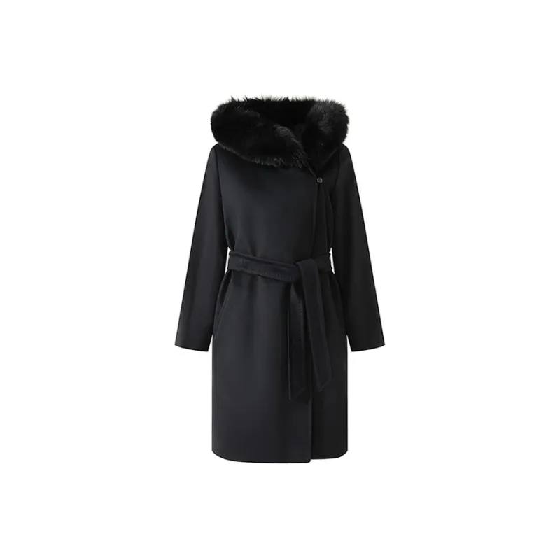 MaxMara Studio Coat Women's Black-0