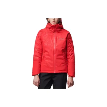 Columbia Puffer Jacket Women's Red