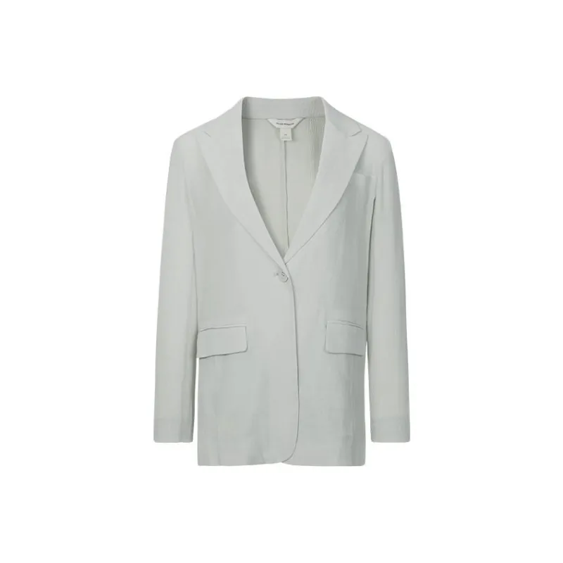 CLUB MONACO Business Suit Women's Light Green-0