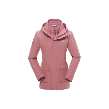 PELLIOT Water Resistant Windproof Breathable Wear Resistant Warm Windbreaker Jacket Women's