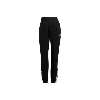 Adidas Knitted Sports Pants Women's Black