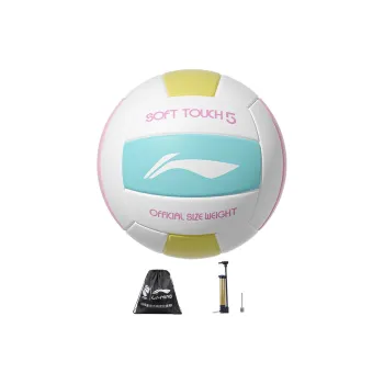 LiNing PVC Size 5 Ball Volleyball Unisex White
