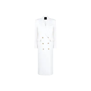 PINKO Velvet Jackets Women's White