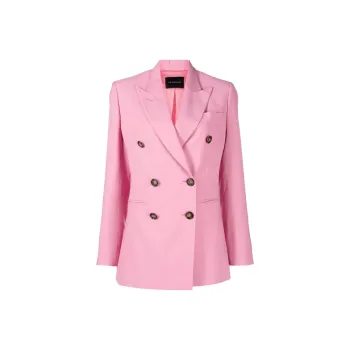 THE ANDAMANE Lavinia Double-Breasted Blazer