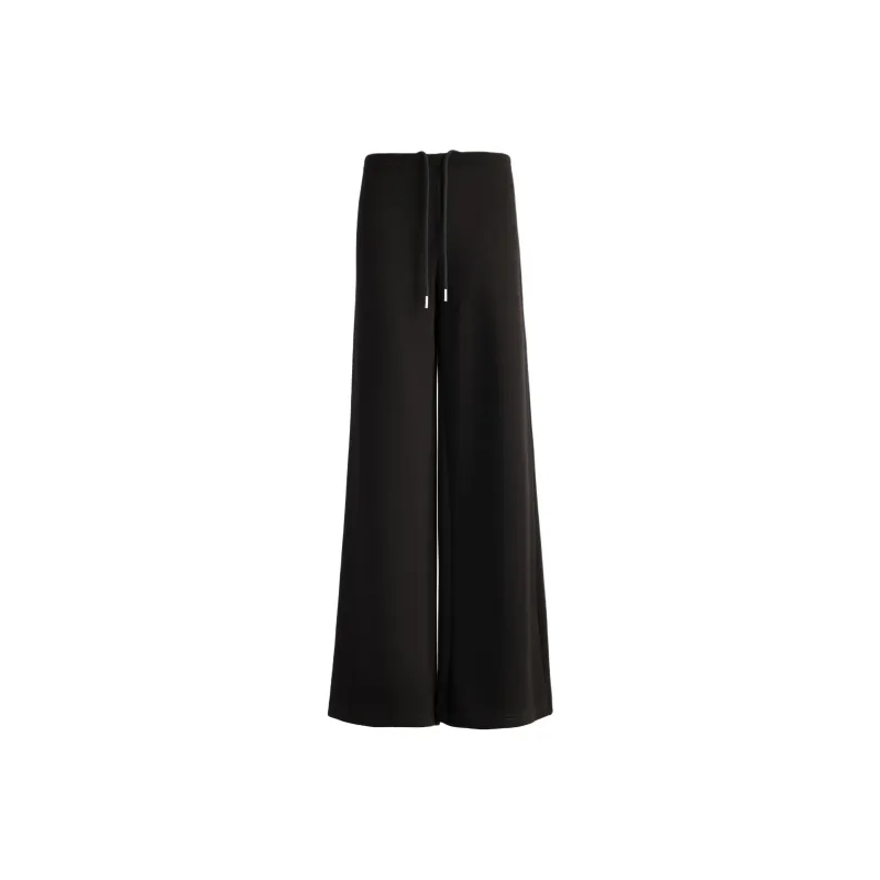 Wen Shan Casual Pants Women's Black-0
