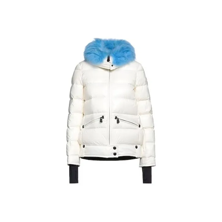 Moncler Down Jacket Women's White-0