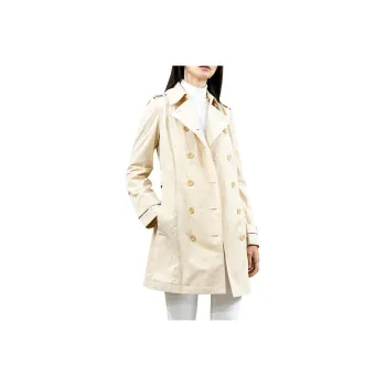 ARMANI JEANS Trench Coats Women's Umber