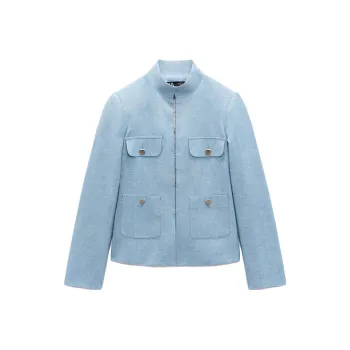 ZARA Business Suits Women's Blue