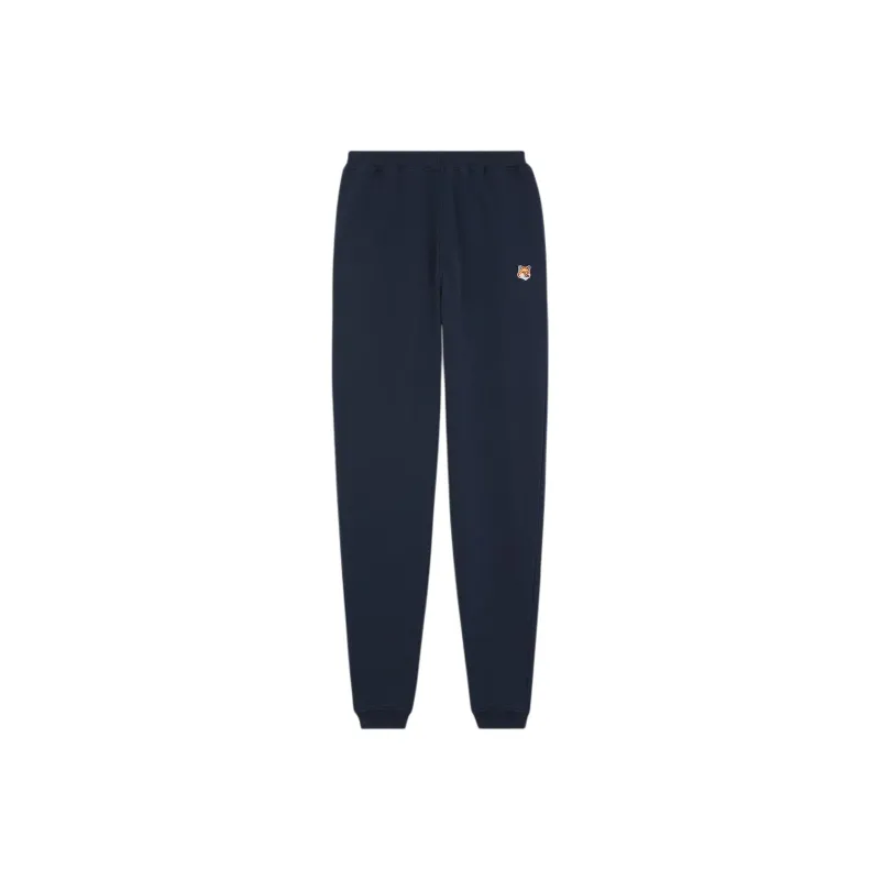 Maison Kitsune Fox Head Patch Sweatpants-0