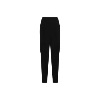 HERNO High Waisted Cargo Tailored Trousers