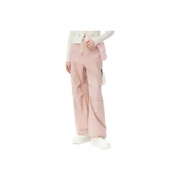 ZIHAN x NAIPUPU IP LIANMINGKUAN Casual Pants Women's Vibrant Pink
