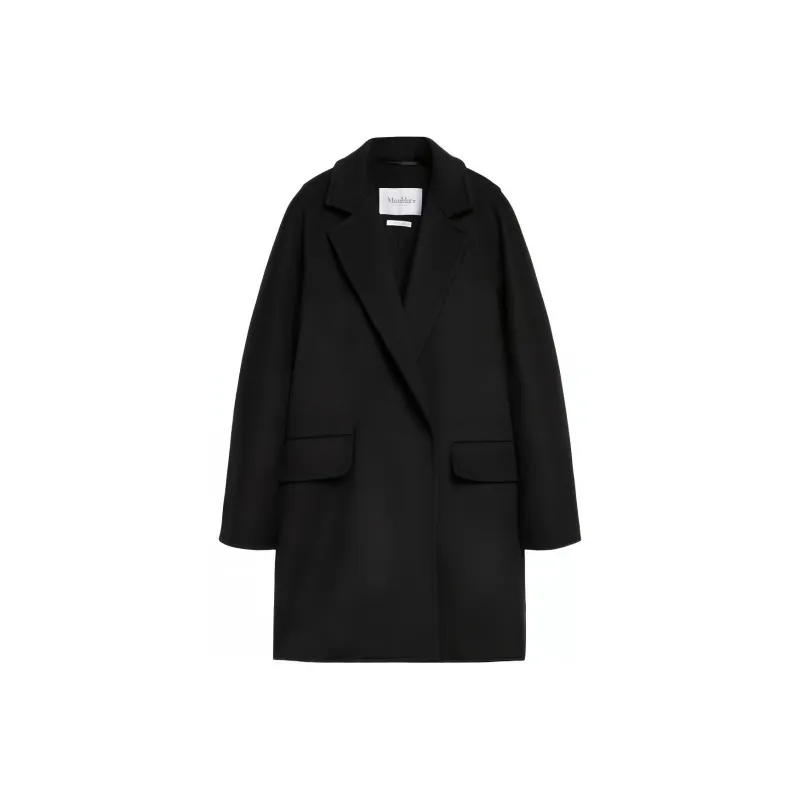 MaxMara Velvet Jackets Women's Black-0