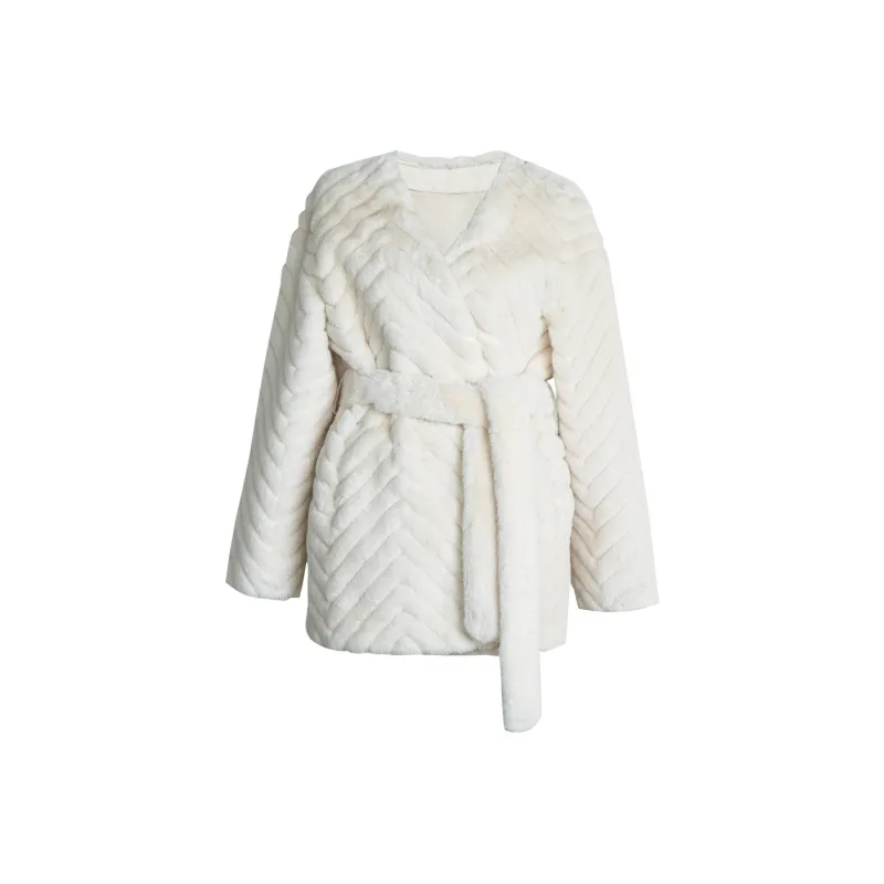 ROEYSHOUSE Velvet feel Coat Women's-0