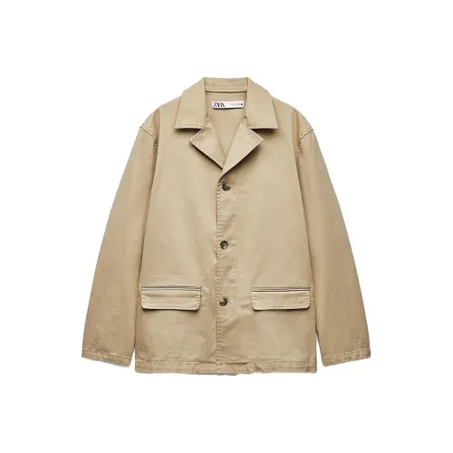 ZARA Business Suit Women's Light Whiskey Color