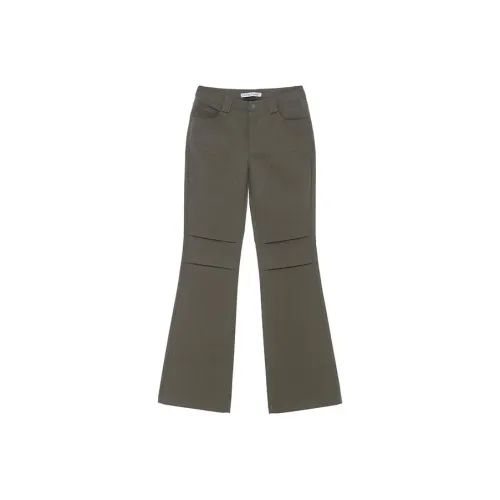 Fax Copy Express SS22 Casual Pants Women's Green
