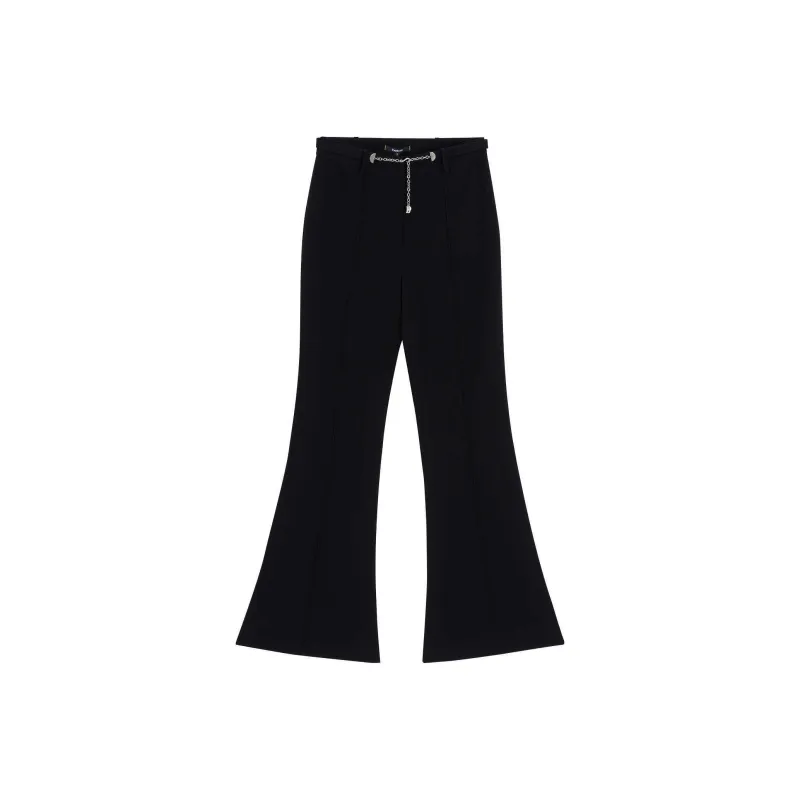 Bebe SS24 Casual Pants Women's Black-0