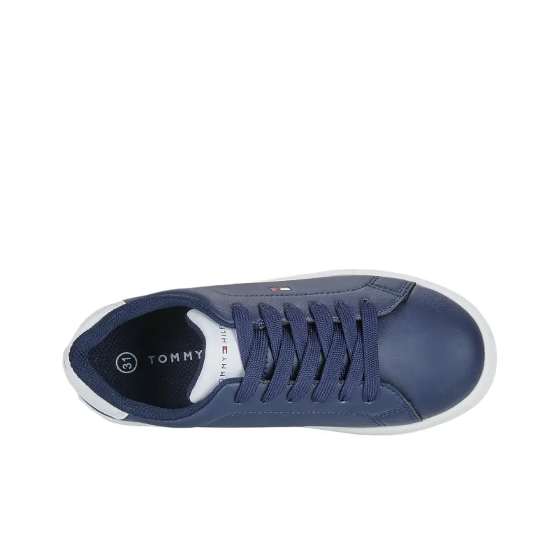 Tommy Hilfiger Low Top Skateboard Shoes Women's Blue-4
