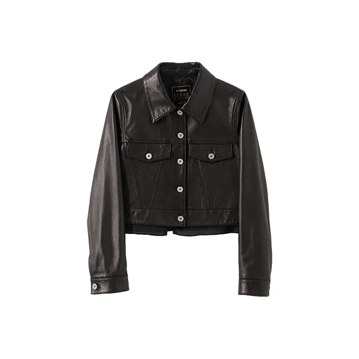 YUMOMO STAR Leather Jackets Women's Premium Black-0