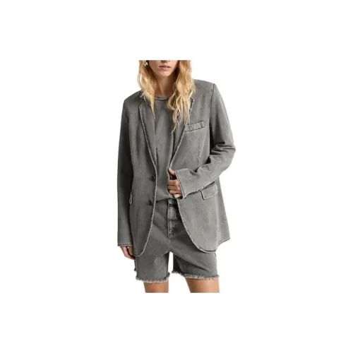 MICHAEL KORS Boyfriend Denim Blazer