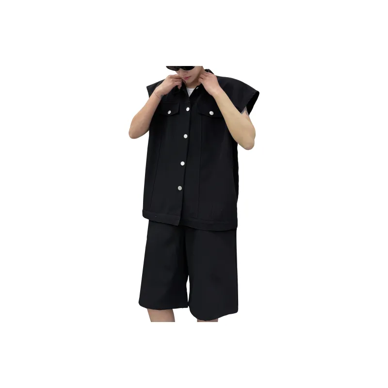 MARK WAFFLE Shirt Matching Set Unisex-7