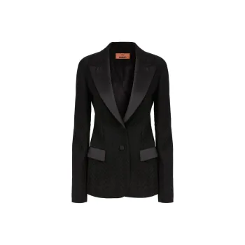 MISSONI Chevron knit Blazer