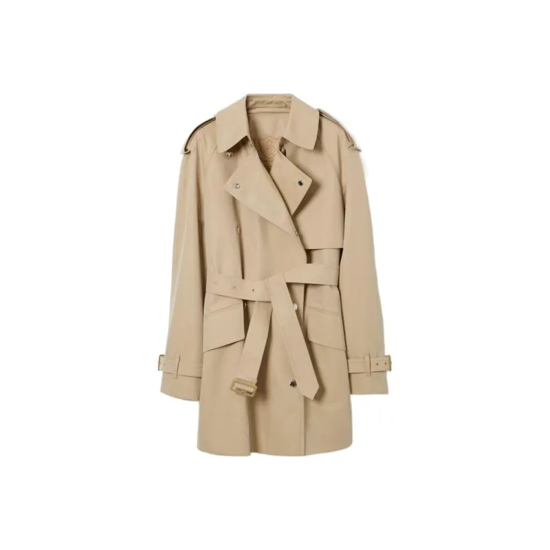Burberry Bonded Cotton Gabardine Trench Coat-0