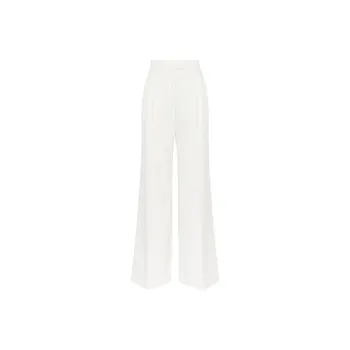Alexander McQueen High Waist Wide Leg Trousers