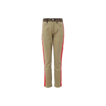 Burberry Leopard Print Detail Skinny fit Jeans